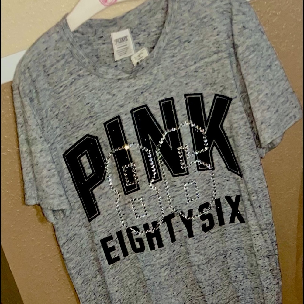 🦍🦍NWT PINK Bling Short Sleeve🦍🦍